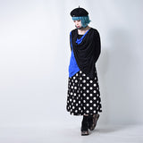 Drape Layered Long-Sleeve T-Shirt