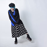 Drape Layered Long-Sleeve T-Shirt