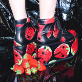Strawberry Platform Shoes