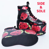 Strawberry Platform Shoes