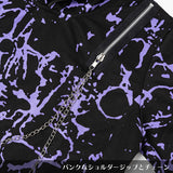 ショルダーZIPパーカー