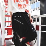 Suspenders Jogger Pants