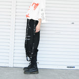 Suspenders Jogger Pants