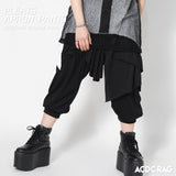 Pleats Apron Pants
