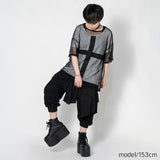 Pleats Apron Pants