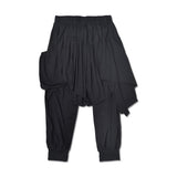 Pleats Apron Pants