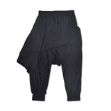 Pleats Apron Pants