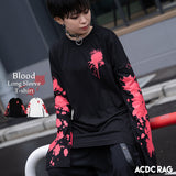 Blood Long Sleeve Tee
