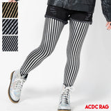 Metal Stripe Leggings