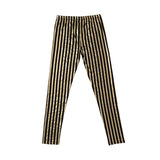 Metal Stripe Leggings
