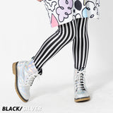 Metal Stripe Leggings