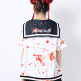 [Short sleeve] Blood Sailor Top