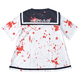 [Short sleeve] Blood Sailor Top