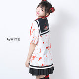 [Short sleeve] Blood Sailor Top